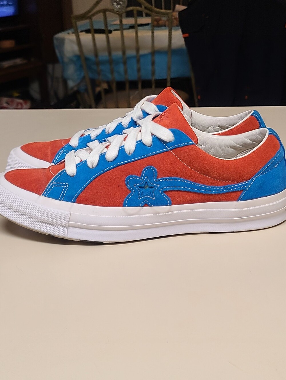 Converse Golf Le Fleur One Star Ox Molten Lava casual low top sneakers size 9 - Picture 5 of 10